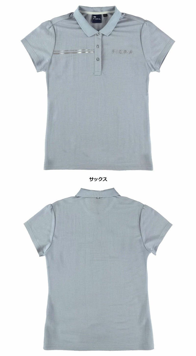 フィドラフレンチスリーブシャツFD5RUG08レディースFIDRA2024春夏モデル日本正規品