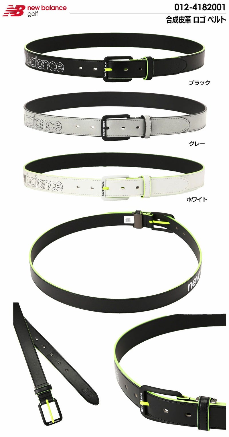 ニューバランス合成皮革ロゴベルト012-4182001メンズnewbalance2024春夏モデル日本正規品