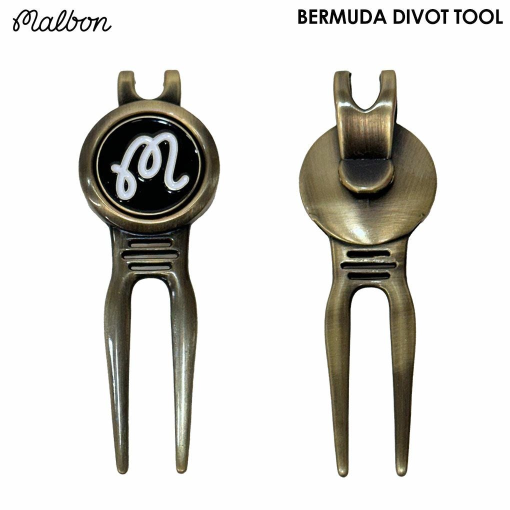 MalbonGolfBERMUDADIVOTTOOLディポットツールグリーンフォークマルボンUSA直輸入品