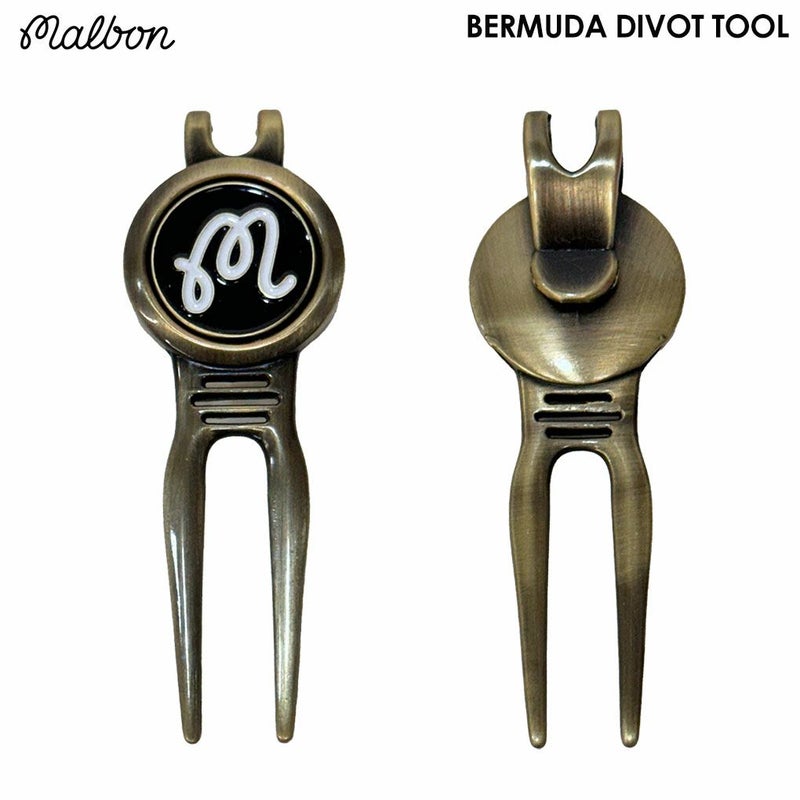 MalbonGolfBERMUDADIVOTTOOLディポットツールグリーンフォークマルボンUSA直輸入品
