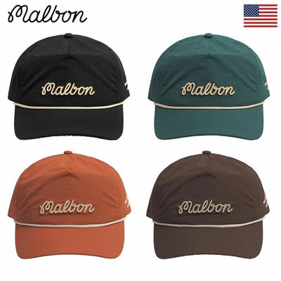 MalbonGolfHEALTHSEEKERSNYLONROPEHATメンズゴルフキャップマルボンUSA直輸入品