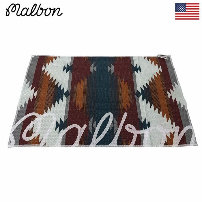 Malbon Golf SUNDANCE TOWEL フック付き タオル マルボン USA直輸入品