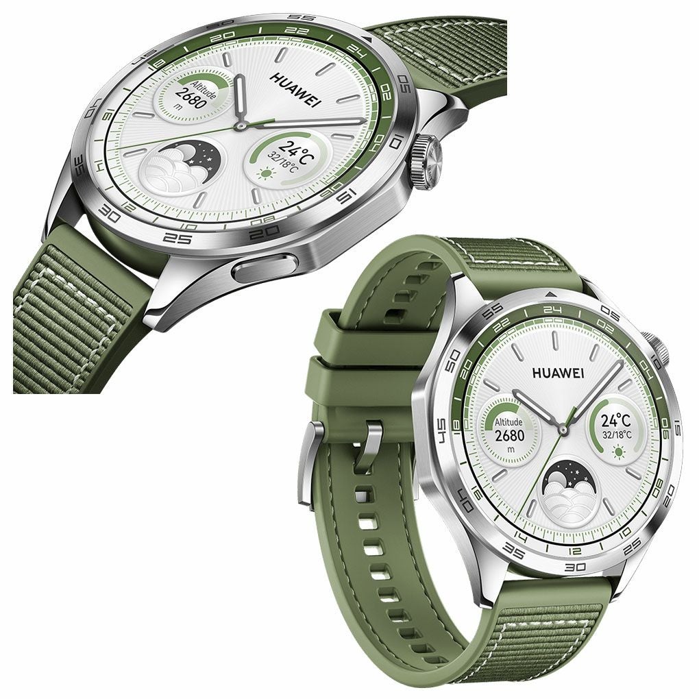 HUAWEI WATCH GT4 46mm 腕時計型GPSゴルフナビ ファーウェイ Green
