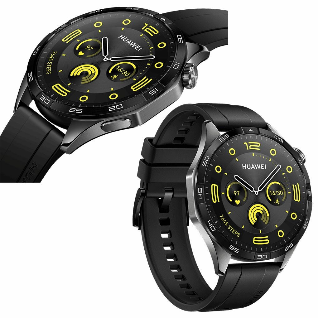 HUAWEI WATCH GT4 46mm 腕時計型GPSゴルフナビ ファーウェイ Black