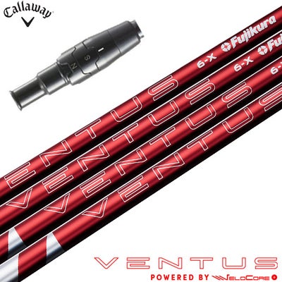 キャロウェイ スリーブ付きシャフト USAフジクラ VENTUS TR RED 