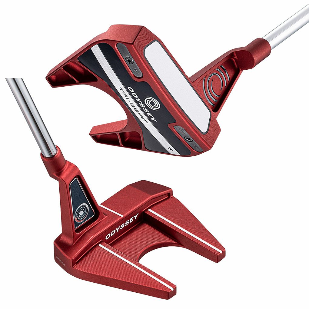 数量限定】オデッセイ TRI-BEAM RED #7 パター メンズ 右用 STROKE LAB