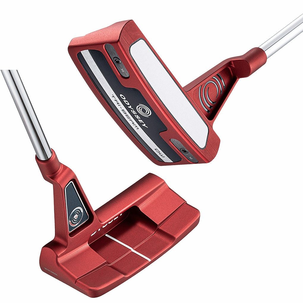 ODYSSEY STROKE LAB パター レッド　32インチ 数量限定】オデッセイ TRI-BEAM RED DOUBLE WIDE パター メンズ 右用
