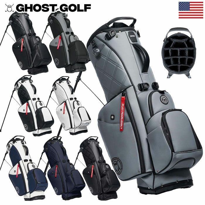 GHOSTGOLFキャディバッグANYDAY14分割11インチスタンドバッグゴーストゴルフ2024年モデルUSA直輸入品