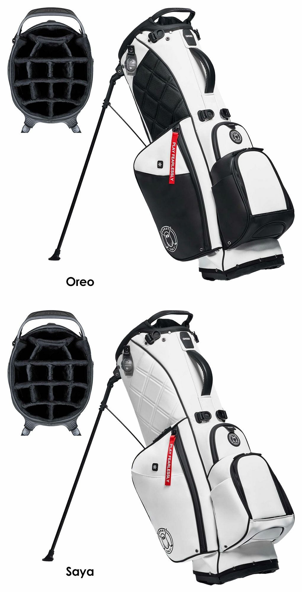 GHOST GOLF キャディバッグ ANYDAY 14分割 11インチ スタンドバッグ