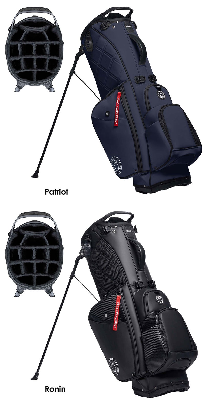 GHOSTGOLFキャディバッグANYDAY14分割11インチスタンドバッグゴーストゴルフ2024年モデルUSA直輸入品