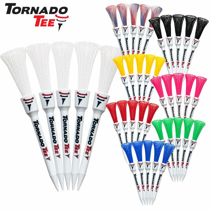 トルネードティー 5本入り Tornado Tee TT-325 USGA R&A 準拠 ロング