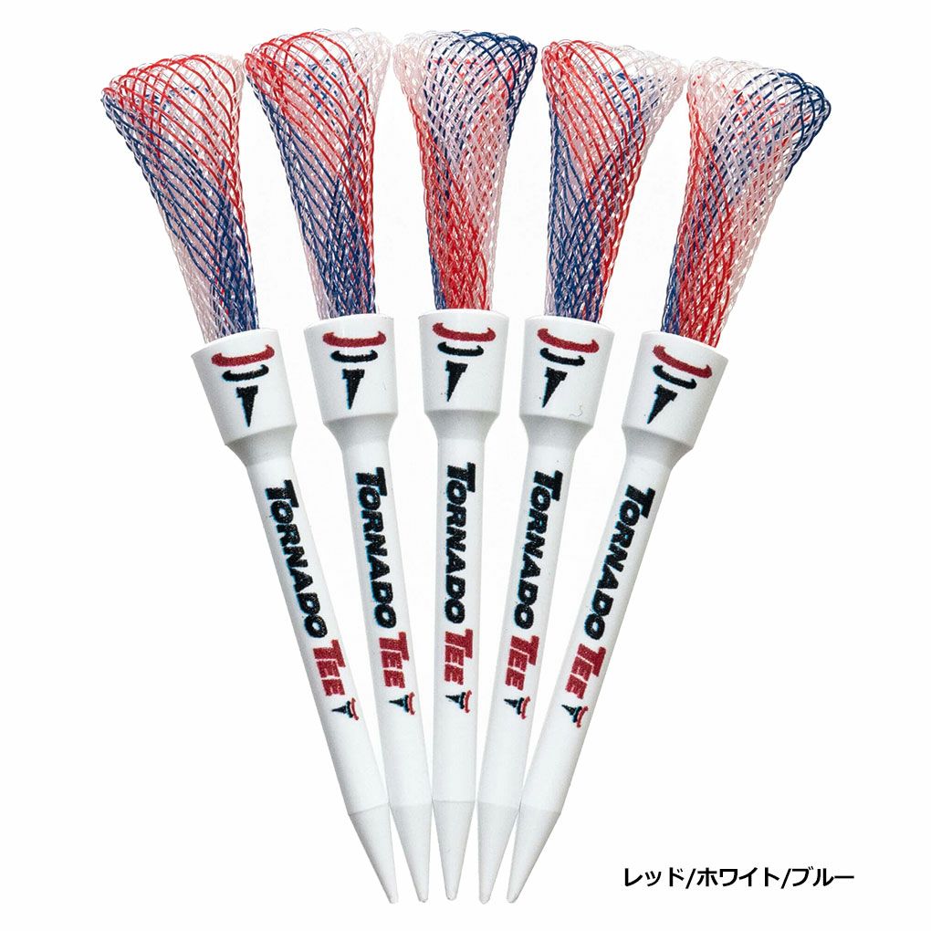 トルネードティー 5本入り Tornado Tee TT-325 USGA R&A 準拠 ロング