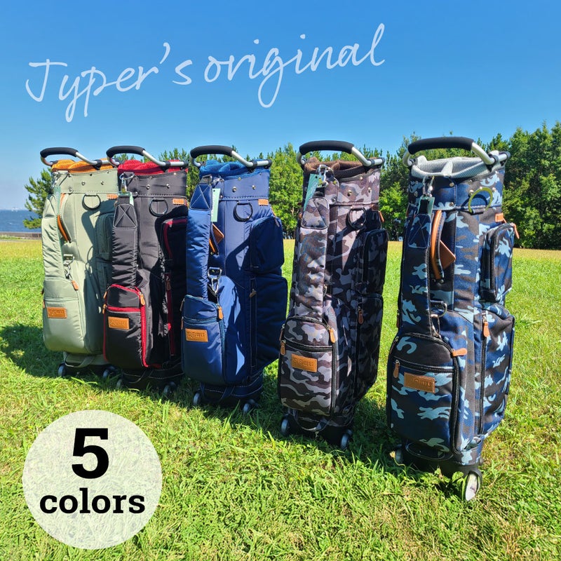 OOWLSキャスター付きキャディバッグメンズサイズ9.5型47インチ対応JYPRF24TCBジーパーズオリジナル