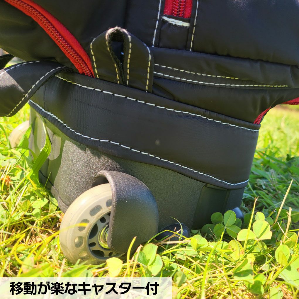 OOWLSキャスター付きキャディバッグメンズサイズ9.5型47インチ対応JYPRF24TCBジーパーズオリジナル