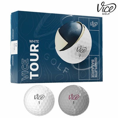 ヴァイスゴルフViceGolfViceGolfTour1ダース全12球USA直輸入品並行輸入品USモデルゴルフゴルフボール