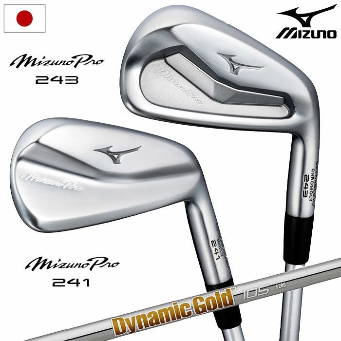ミズノ Mizuno Pro 241＆243 コンボアイアン 6本組(I5-I9、PW) メンズ