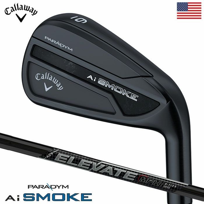 キャロウェイ Paradym Ai Smoke Black Irons アイアン 7本セット(5-9