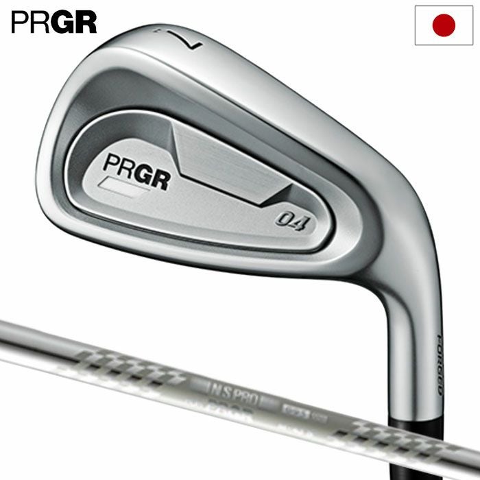 プロギア PRGR 04 アイアン 5本組(7I-A) メンズ 右用 スペック