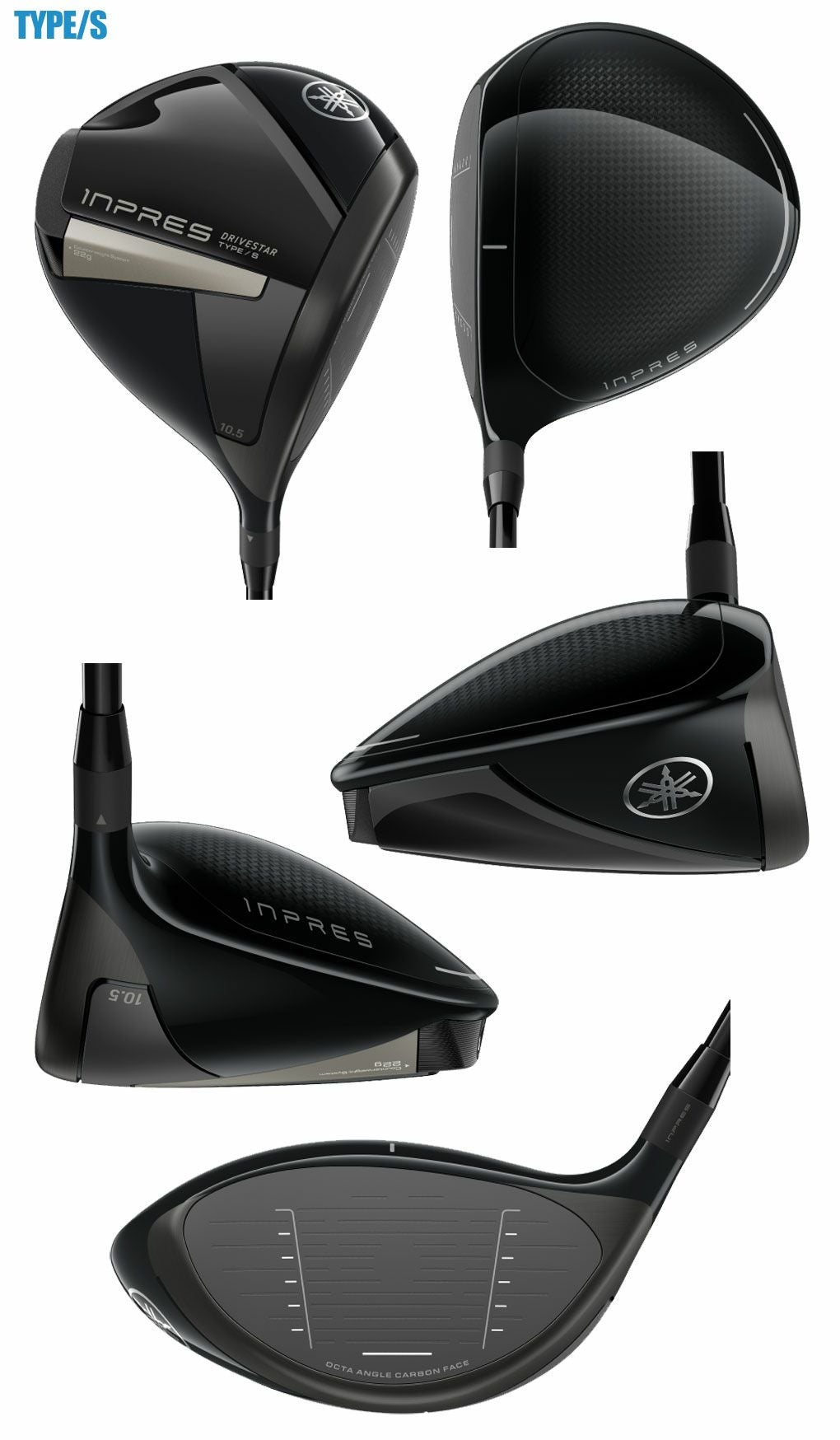 ヤマハ YAMAHA INPRES DRIVESTAR TYPE/S ドライバー メンズ 右用