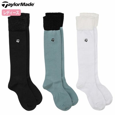 テーラーメイドウィメンズハイソックスUN303レディース靴下SOCKS2024秋冬モデルTaylorMade日本正規品