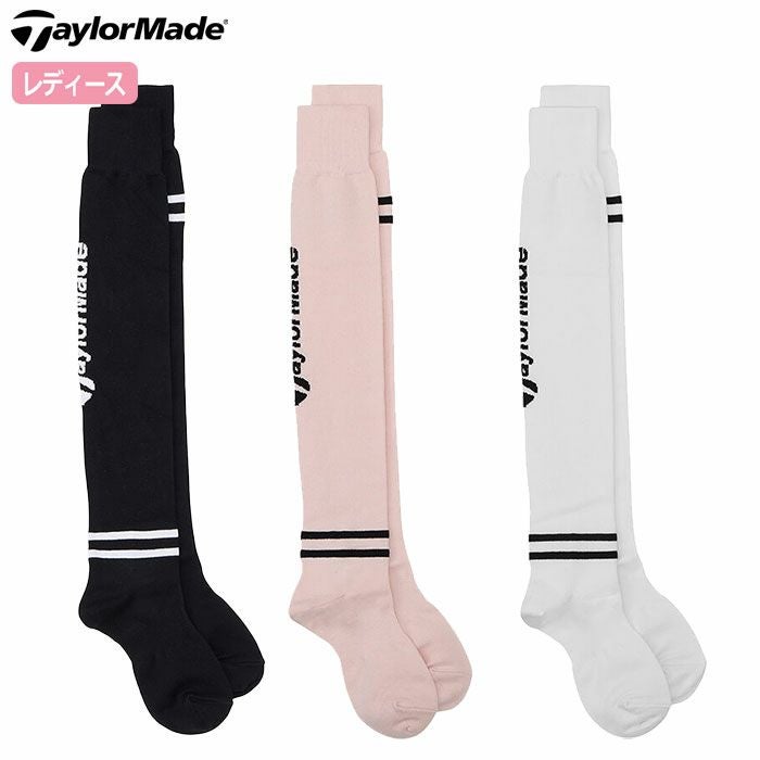 テーラーメイドウィメンズオーバーニーソックスUN304レディース靴下SOCKS2024秋冬モデルTaylorMade日本正規品