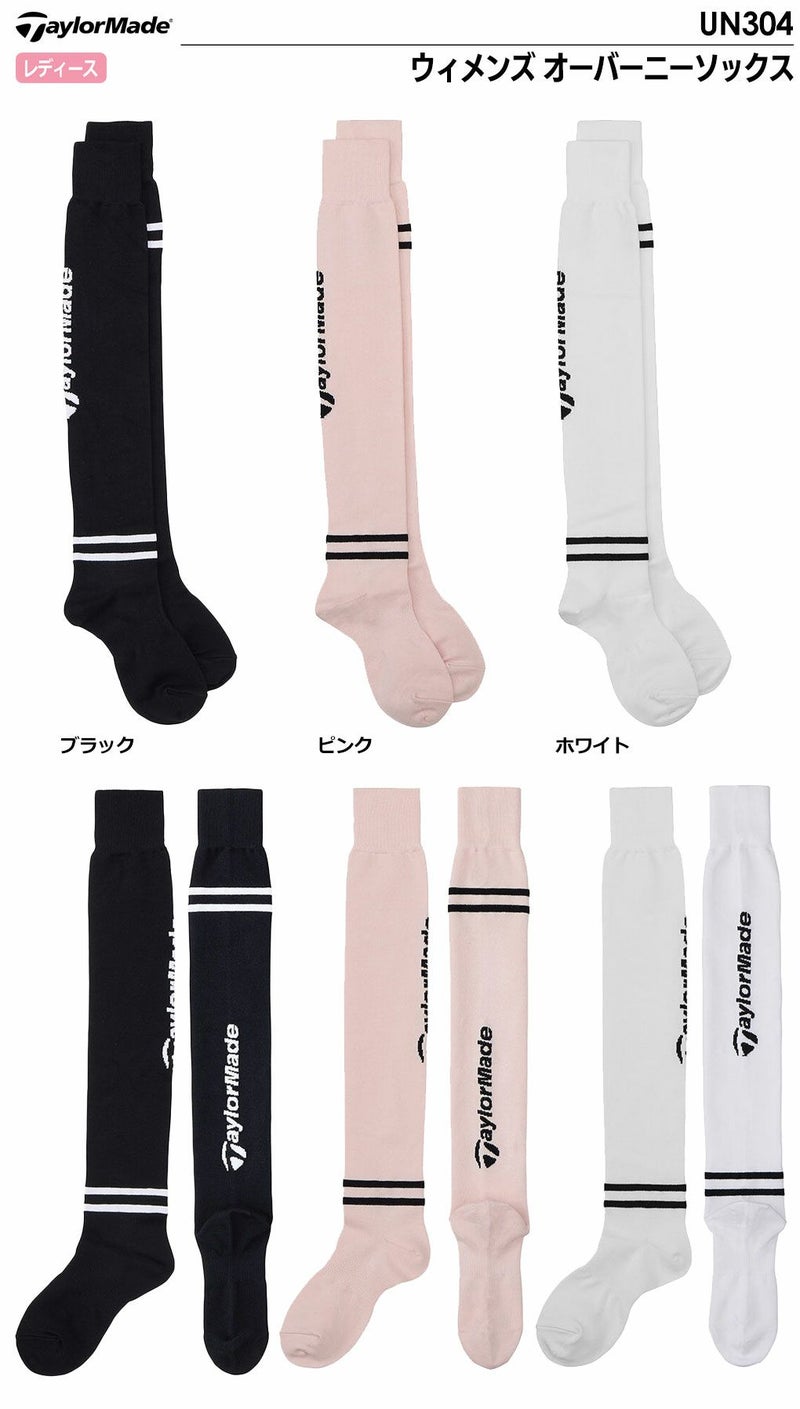 テーラーメイドウィメンズオーバーニーソックスUN304レディース靴下SOCKS2024秋冬モデルTaylorMade日本正規品