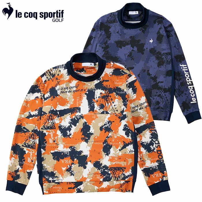 ルコックスポルティフ2WAYシャツLG4FLS50MメンズlecoqsportifGOLF2024秋冬モデル日本正規品
