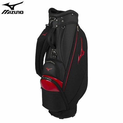 ミズノキャディバッグ9.5型47インチ対応SP5LJC2302MIZUNOBK/RD2022年モデル日本正規品