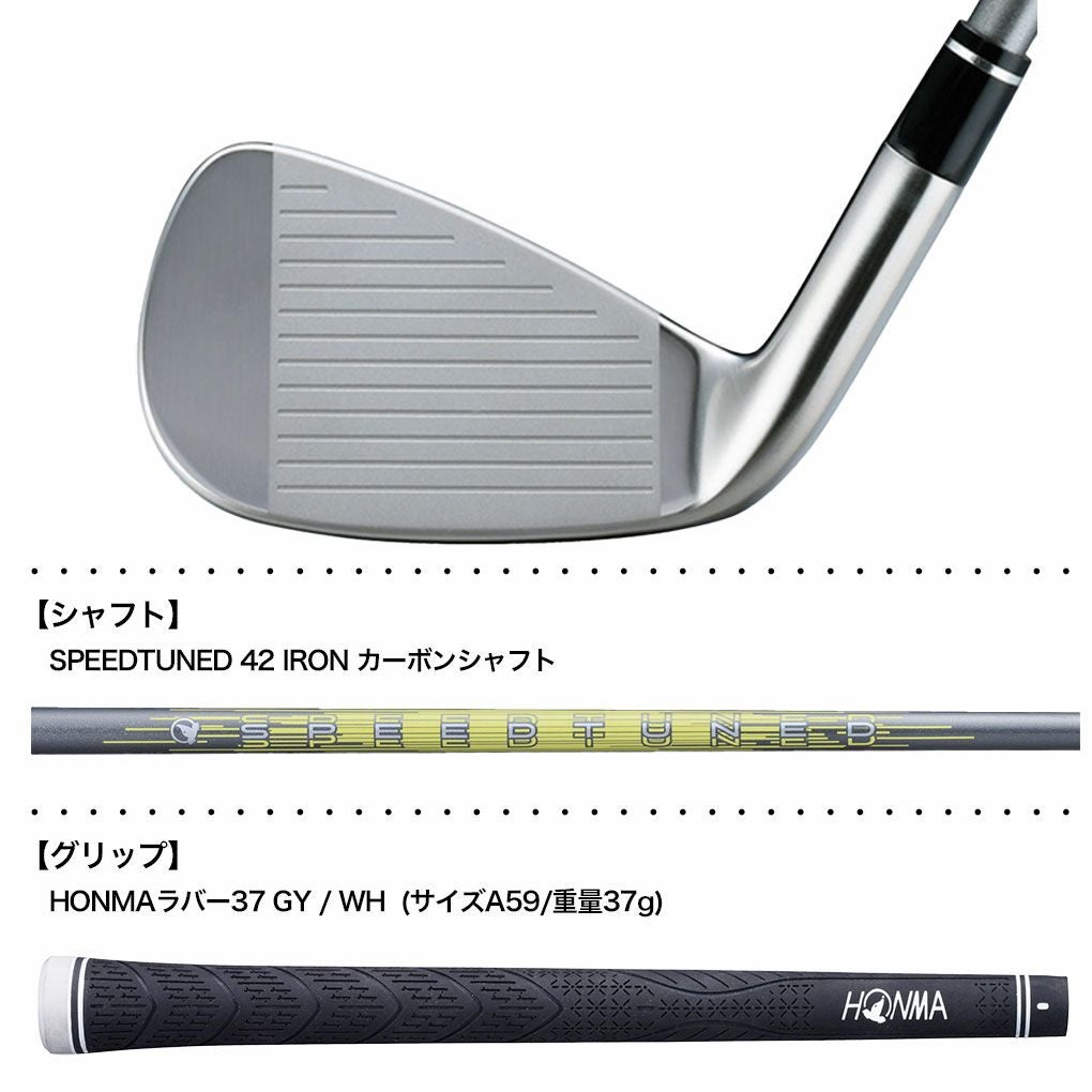 本間ゴルフ T//WORLD GS LADIES IRON アイアン 7本セット(6-11,SW