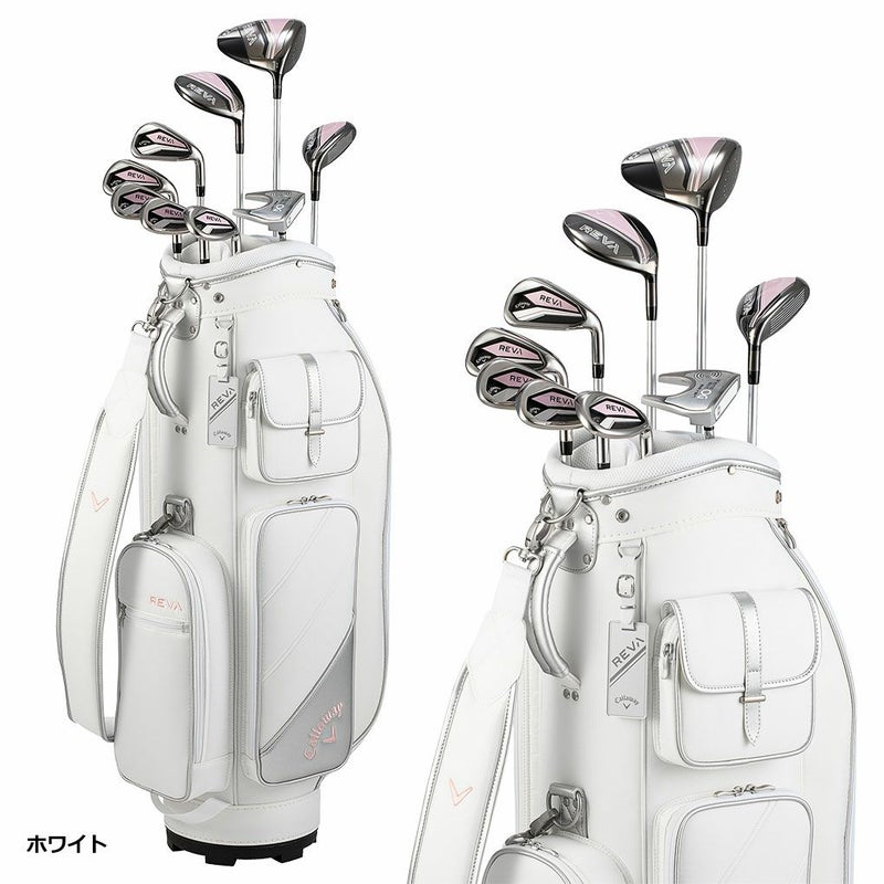 キャロウェイレディース右用REVAパッケージセットクラブセット10本セットビギナー向けCallaway2024年モデル日本正規品
