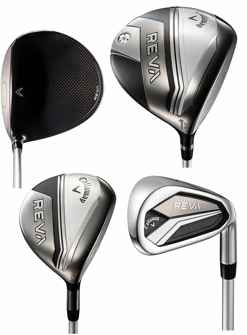 キャロウェイレディース右用REVAパッケージセットクラブセット10本セットビギナー向けCallaway2024年モデル日本正規品