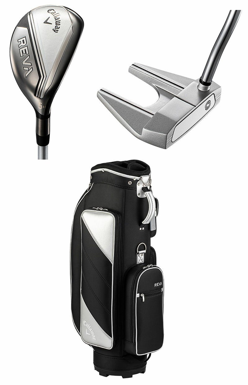 キャロウェイレディース右用REVAパッケージセットクラブセット10本セットビギナー向けCallaway2024年モデル日本正規品