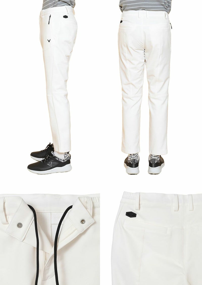 キャロウェイ8WAYストレッチ裏起毛二重織＆表起毛ダブルニットパンツC24226117メンズCallaway2024秋冬モデル日本正規品