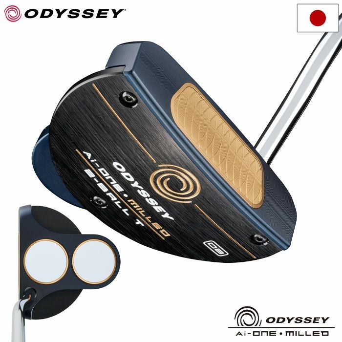 数量限定】オデッセイ Ai-ONE MILLED 2-BALL Tパター メンズ 右用