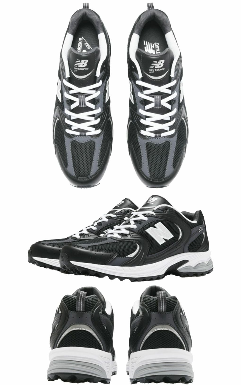 ニューバランス530v1SLスパイクレスゴルフシューズメンズUGS530newbalance2024年モデル本正規品