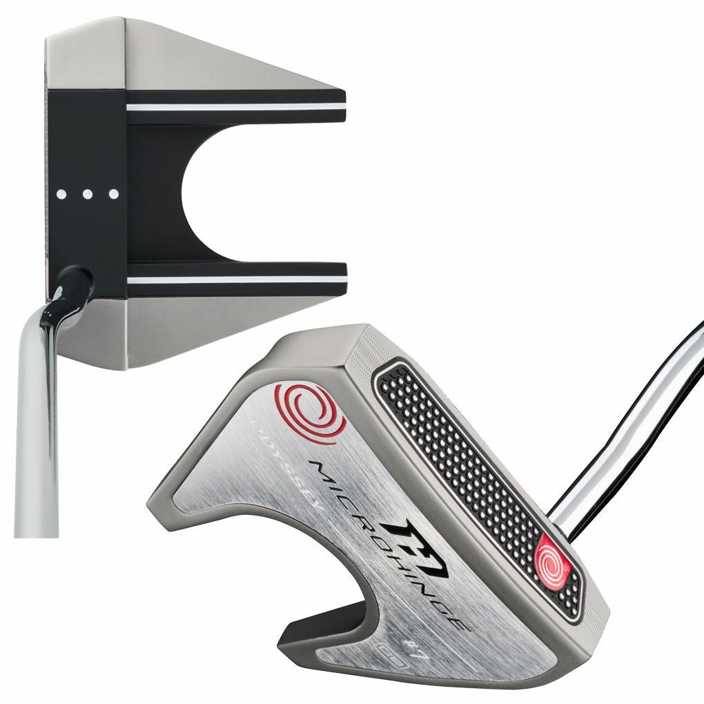 オデッセイ MICROHINGE #7 DB マイクロヒンジ パター メンズ 右用