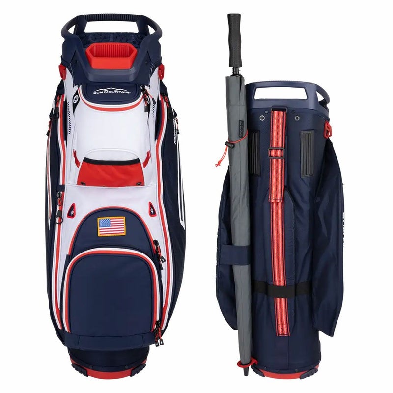 サンマウンテン14分割キャディバッグ9型MaverickCartBag250366ゴルフカートバッグ2025年モデルUSA直輸入品