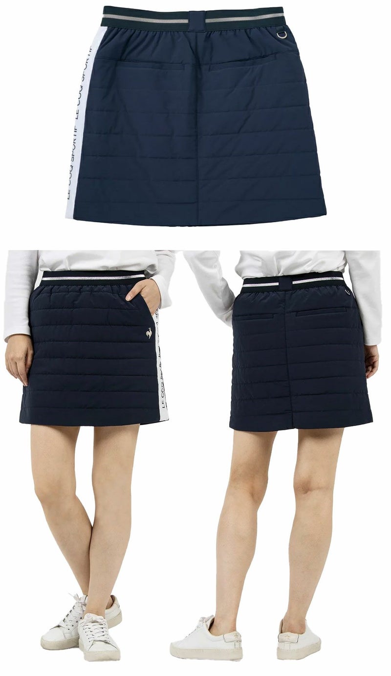 ルコックスポルティフ中わたスカートLG4FSK05Lレディースゴルフウェアlecoqsportifgolf2024秋冬モデル日本正規品