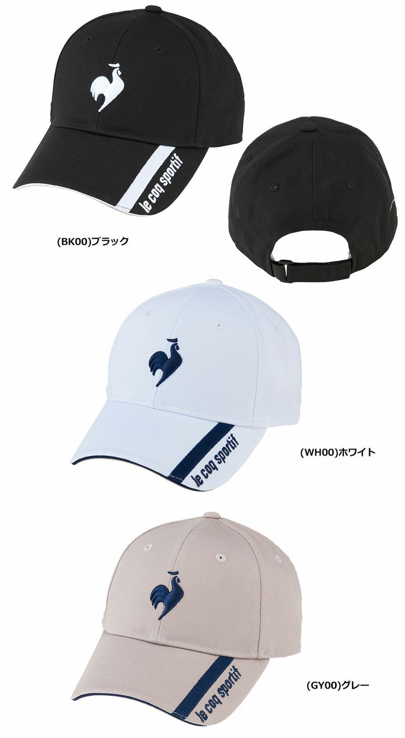 ルコックスポルティフキャップマーカー付きキャップQGBVJC01Wメンズゴルフキャップ帽子lecoqsportifgolf2023春夏モデル日本正規品