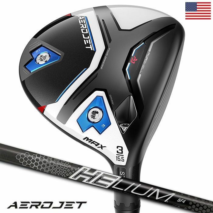 コブラAEROJETMAXエアロジェットマックスフェアウェイウッドメンズ右用カーボンシャフトUSA直輸入品2023年モデルcobra