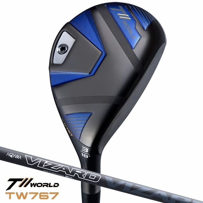 本間ゴルフ T//WORLD TW767 UT ユーティリティ メンズ 右用 VIZARD EZ