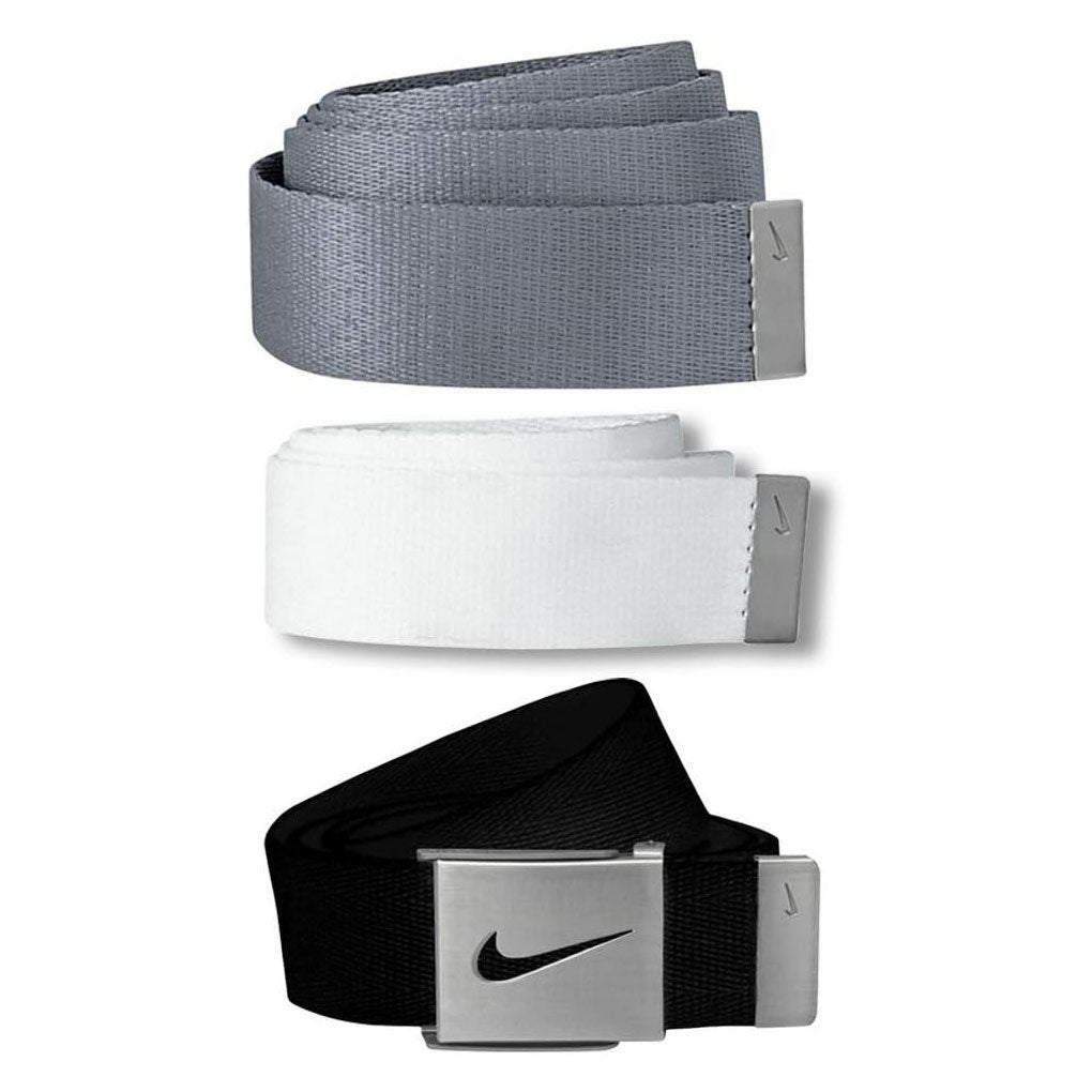 ナイキ NIKE 3-IN-1 WEB PACK BELT 3本セット バックルベルト メンズ