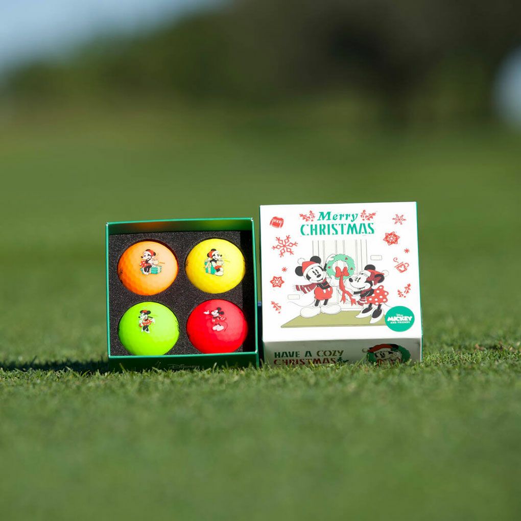 ボルビック Volvik 限定モデル Disney Christmas Vivid 4-Ball Pack