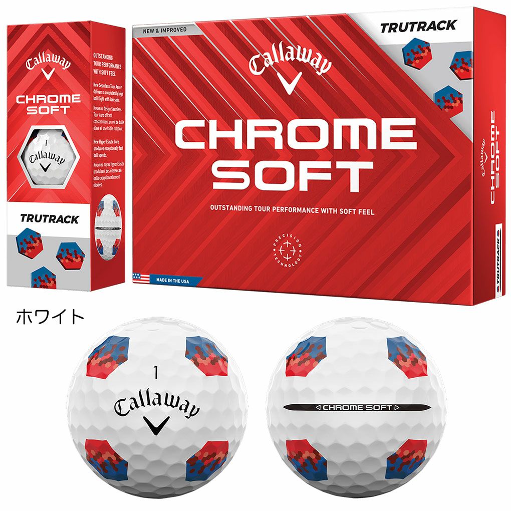 キャロウェイ 2024 CHROME SOFT TRUTRACK / CHROME TOUR TRUTRACK