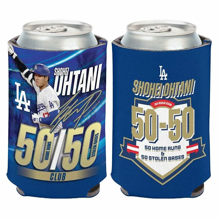MLB大谷翔平ドジャース50/50缶クーラー