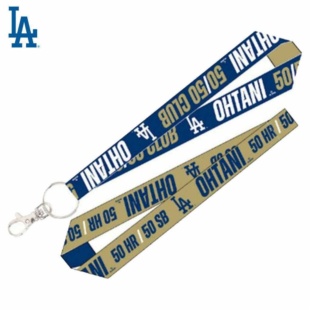 MLB大谷翔平ドジャース50/50キーストラップ