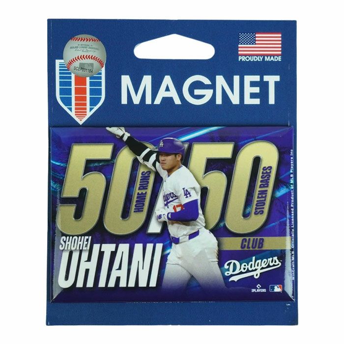 MLB大谷翔平ドジャース50/50マグネット
