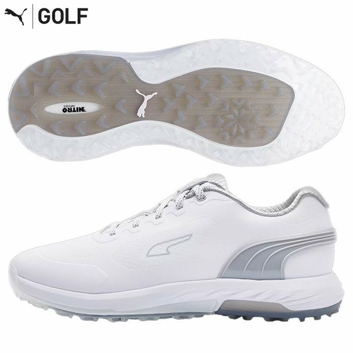 プーマゴルフメンズゴルフアルファキャットニトロスパイクレスシューズ378692ゴルフシューズPUMA2024年モデル日本正規品