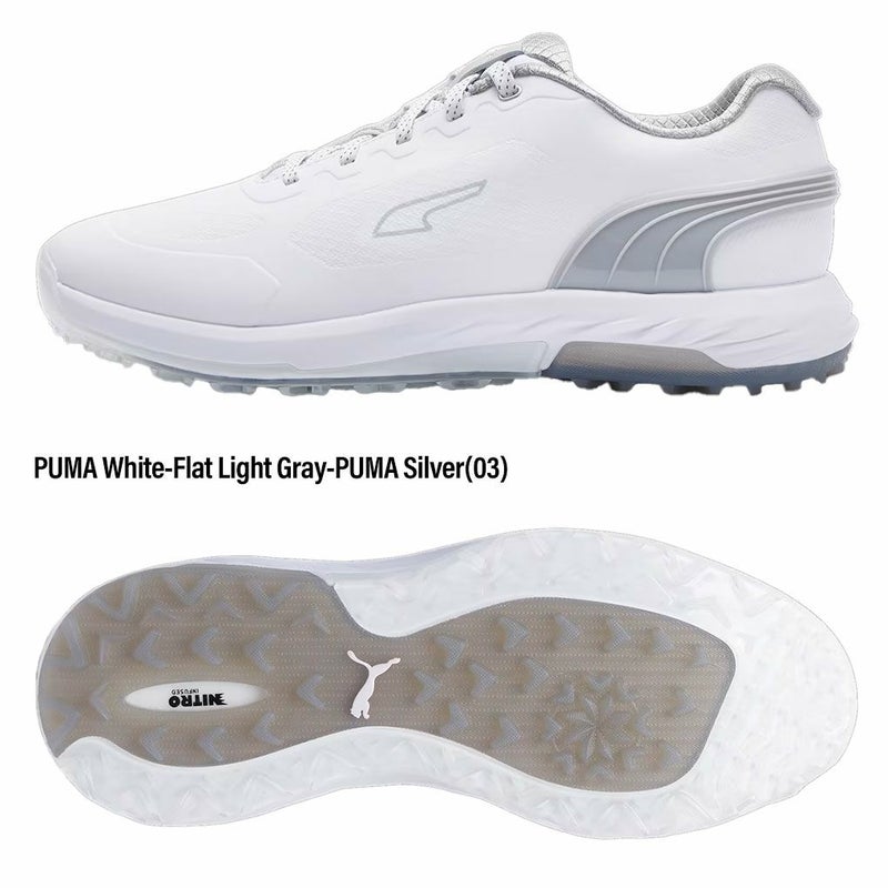 プーマゴルフメンズゴルフアルファキャットニトロスパイクレスシューズ378692ゴルフシューズPUMA2024年モデル日本正規品