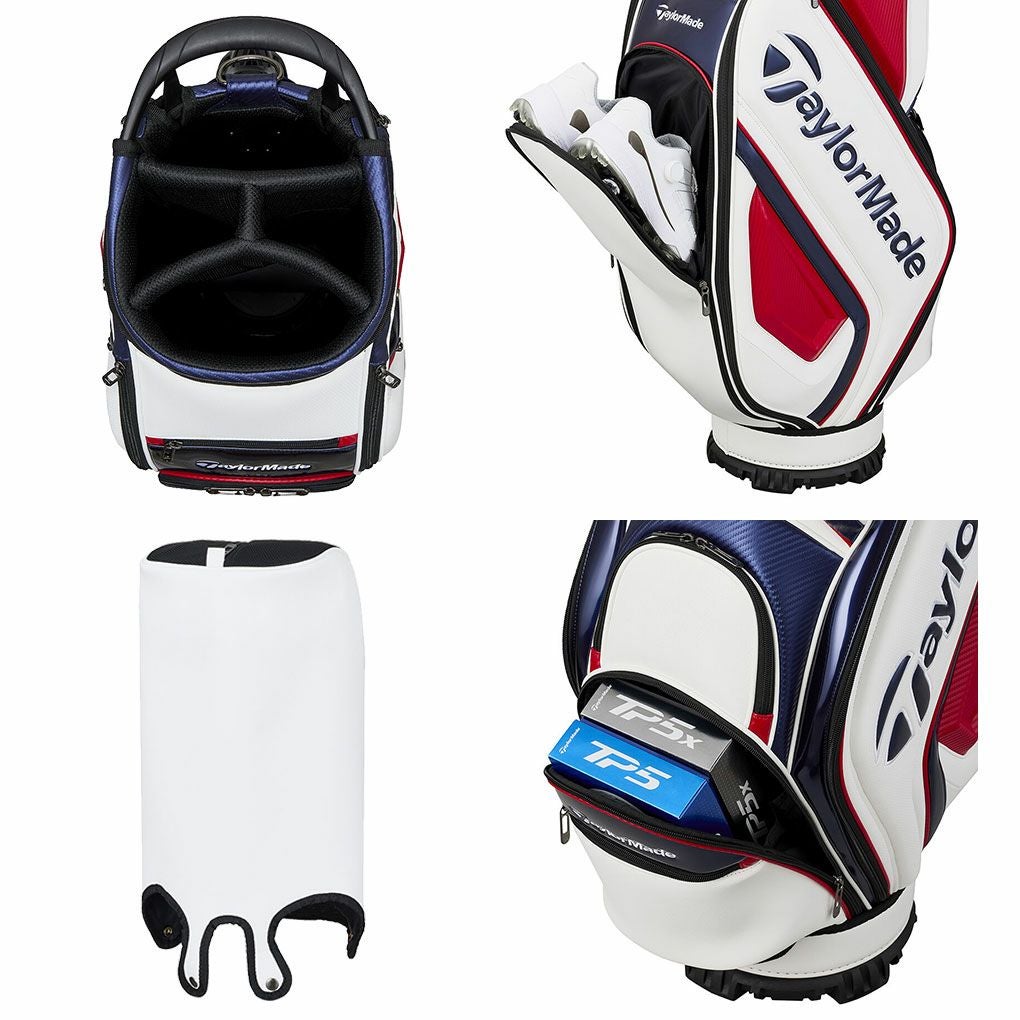 テーラーメイドオーステックキャディバッグUN7259.5型47インチ対応カートバッグゴルフTaylorMade日本正規品2025年モデル
